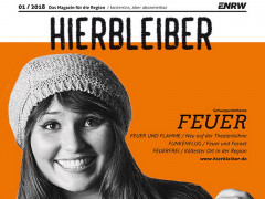 Cover erstes HIERBLEIBER-Heft Januar 2018
