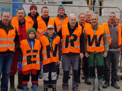 Die Angler aus Dietingen bei der ENRW-Dorfputzete 2020.