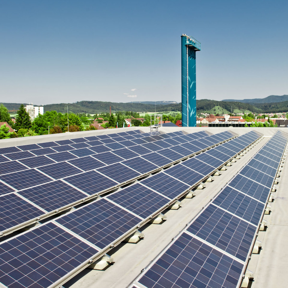 Photovoltaik-Anlage der ENRW