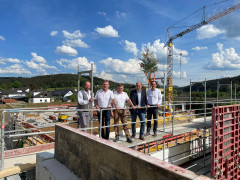 Richtfest des ENRW-Neubaus