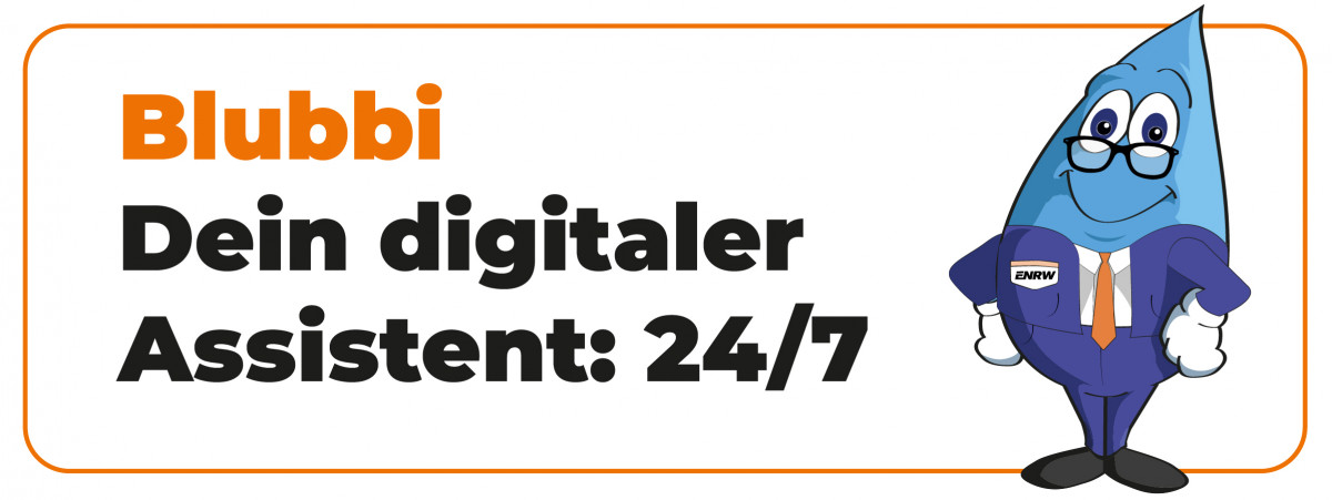 Assistent Blubbi ist 24/7 erreichbar